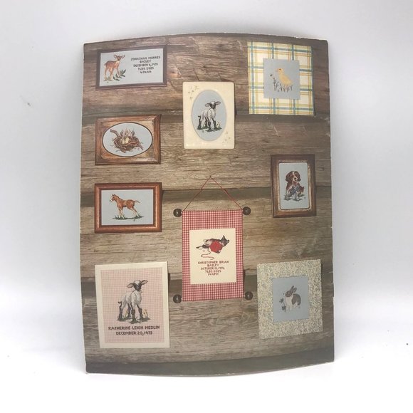 Vintage Cross Stitch Patterns, Country Cradle Book 2, 1979 Joyce C Bailey - Picture 2 of 2